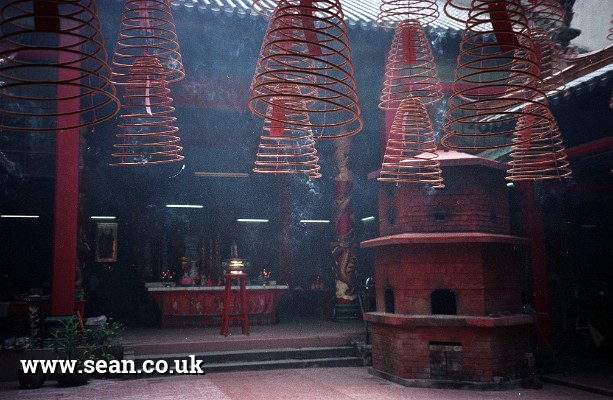 Photo of a Buddhist temple in Malaysia
