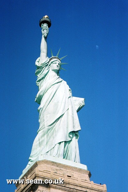 Photo of the Statue of Liberty, New York in New York, USA