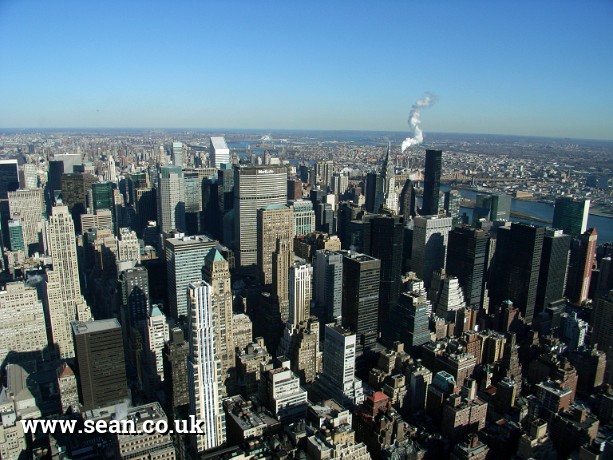 Photo of the New York skyline by day in New York, USA
