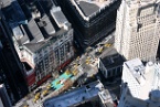 yellow taxis in New York traffic