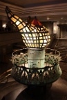 the original torch of the Statue of Liberty