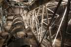the inside of the Statue of Liberty