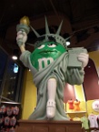 Statue of Liberty M&Ms character