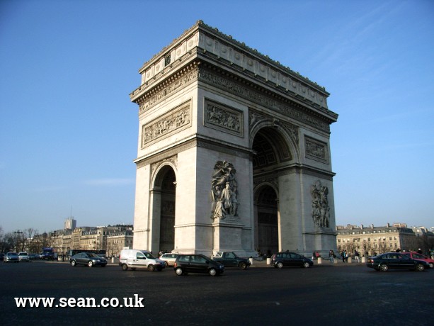 Photo of the Arc de Triomphe, Paris in Paris, France