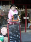a dummy waiter in Paris