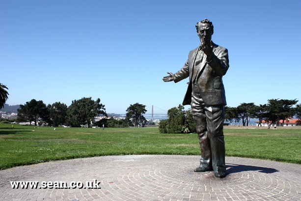 Photo of the statue of Phillip Burton, San Francisco in San Francisco, USA