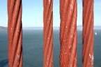 cables on the Golden Gate Bridge
