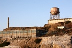 the water tower at Alcatraz