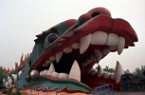 the Chinese dragon at Haw Par Villa