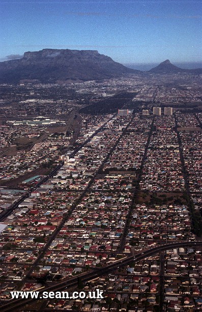Photo of Table Mountain and Cape Town in South Africa