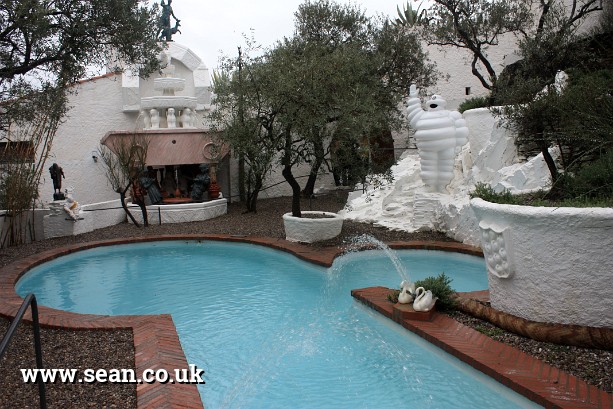 Photo of Salvador Dali's swimming pool, Port Lligat in Spain