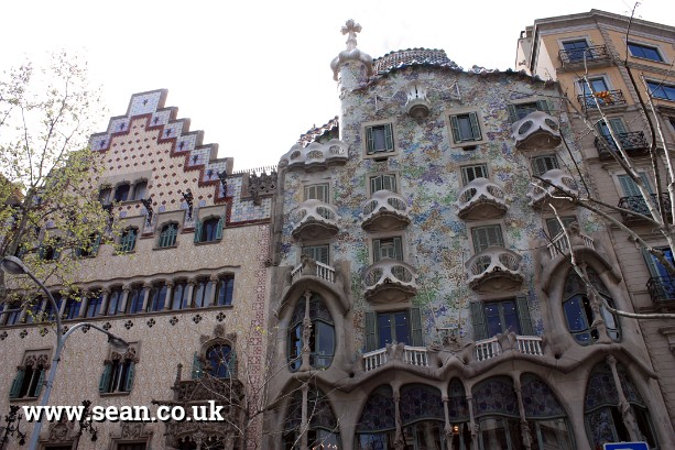 Photo of Casa Batllo, Barcelona in Spain