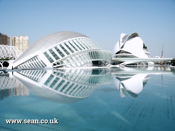 Photo of the City of Arts and Sciences, Valencia in Spain