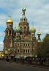 the Church on Spilled Blood, St Petersburg