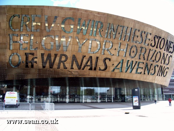 Photo of the Wales Millennium Centre in Wales