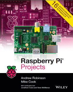 Book cover: Raspberry Pi Projects
