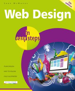 Book cover: Web Design in Easy Steps