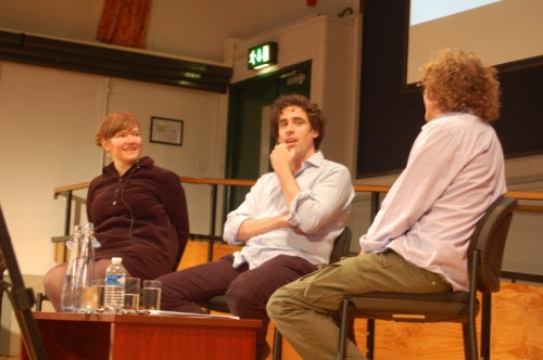 Panel discussion at London Comedy Writers Festival